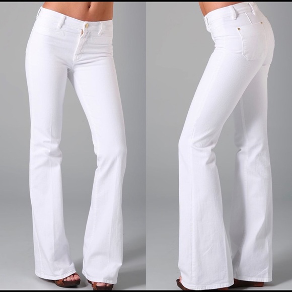 M.i.h. White Jeans Le High Flare - Picture 8 of 10
